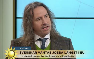 Svenskar jobbar längre