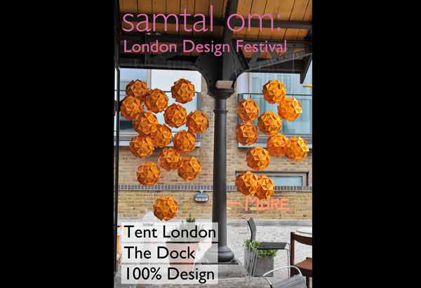 Samtal om: London Design Festival